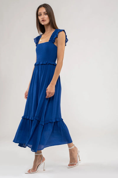 Dusty Royal Blue Beverly Dress