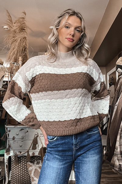 Almond Frosting Sweater