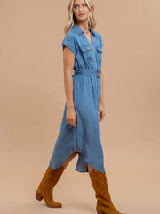 Chelsea Chambray Dress