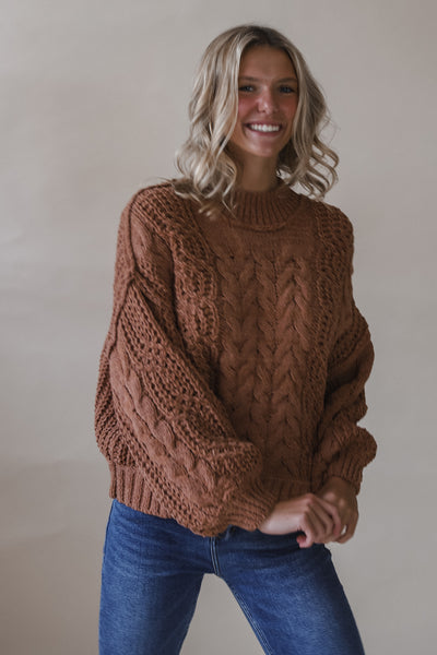 Burnt Toffee Sweater