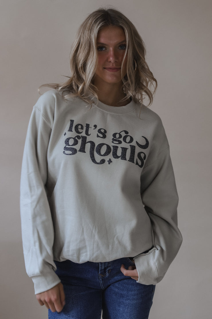 Let’s Go Ghouls Glitter Sweatshirt