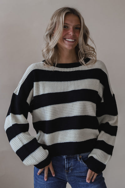 Oreo Stripe Sweater