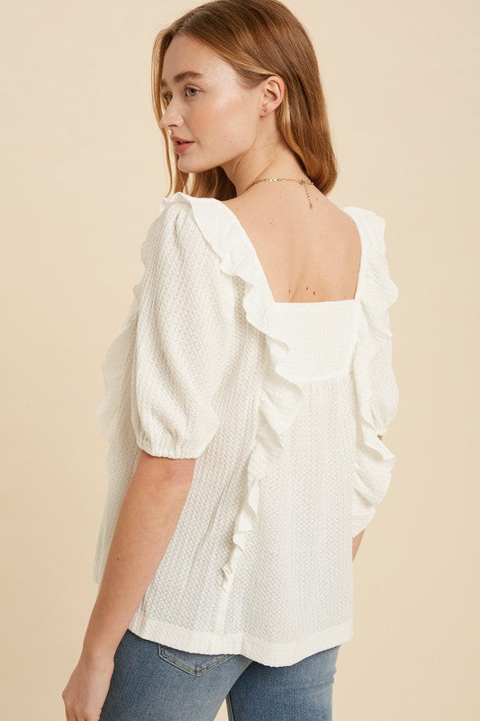 Lauren Ivory Blouse