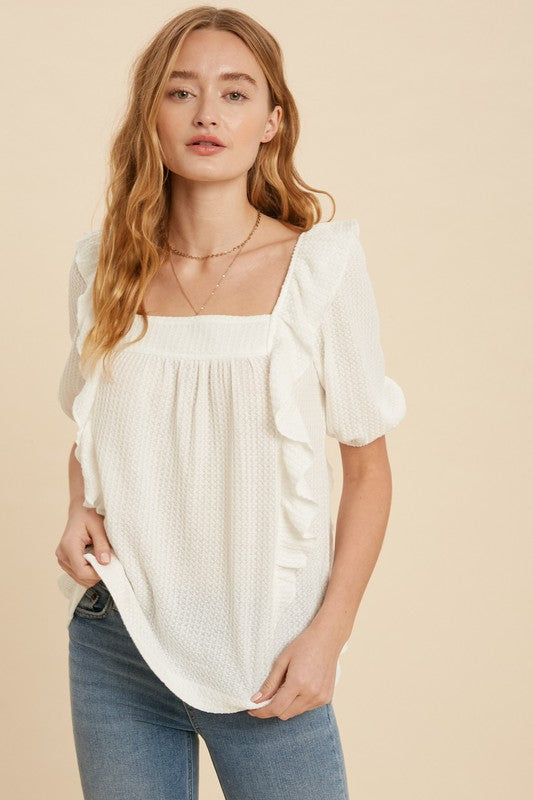 Lauren Ivory Blouse