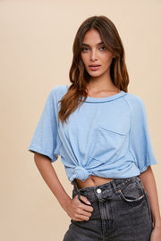 Dana Powder Blue Tee