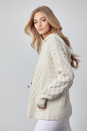 Creamy Dreamy Hooded Sweater