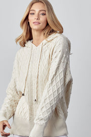 Creamy Dreamy Hooded Sweater