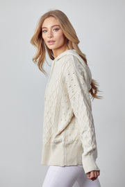 Creamy Dreamy Hooded Sweater