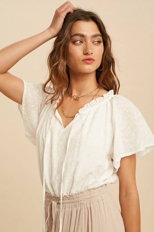 Willa Eyelet Blouse