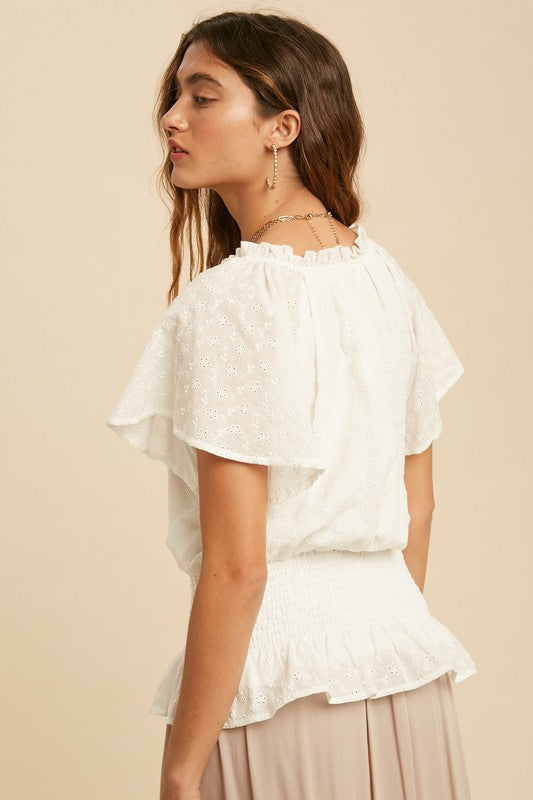 Willa Eyelet Blouse