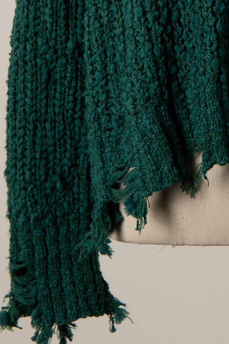 Chelsea Chenille Teal Sweater