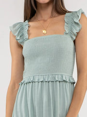 Dusty Sage Beverly Dress