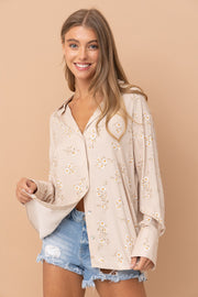 Daisy Button-down Blouse