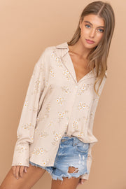 Daisy Button-down Blouse