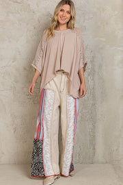 Trevor Taupe Blouse