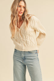 Patty Puff Sleeve Cardigan