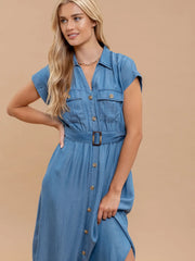 Chelsea Chambray Dress