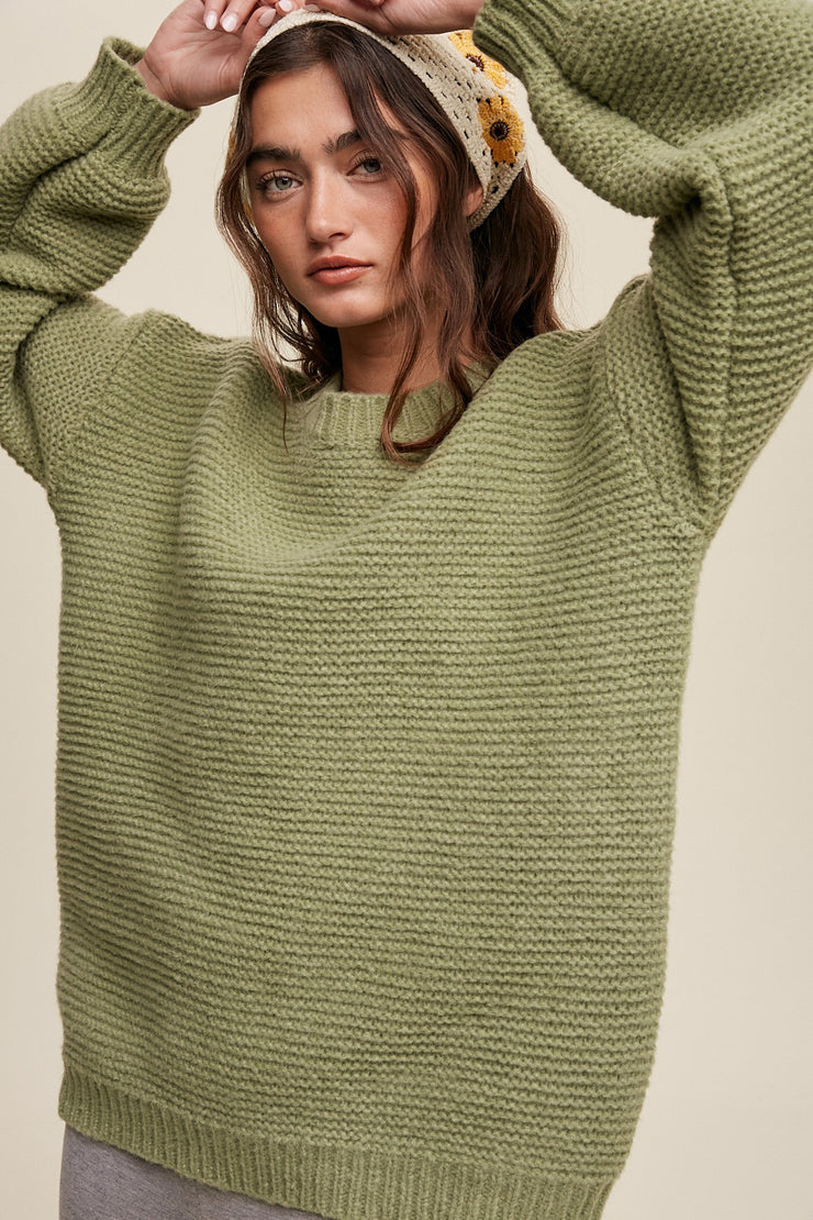 Rachel Avocado Sweater