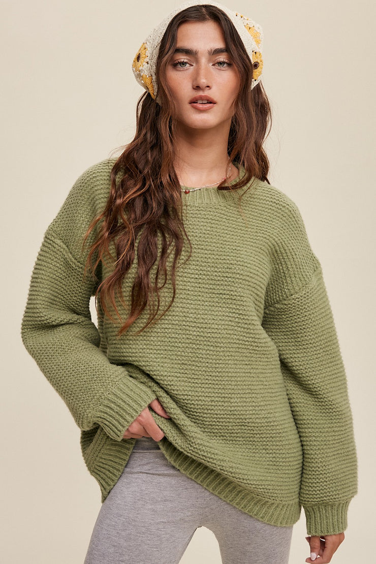 Rachel Avocado Sweater