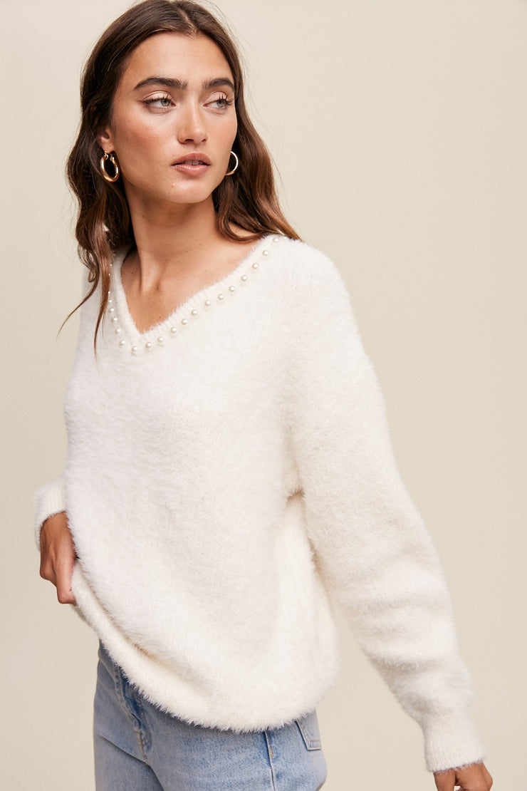 Isla Ivory Sweater