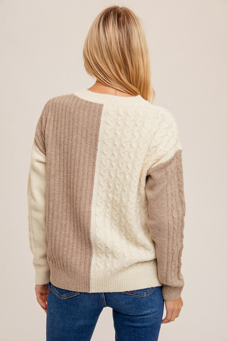 Clarissa Colorblocked Sweater