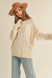 Fringe Benefits Sweater