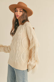 Fringe Benefits Sweater