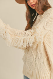 Fringe Benefits Sweater