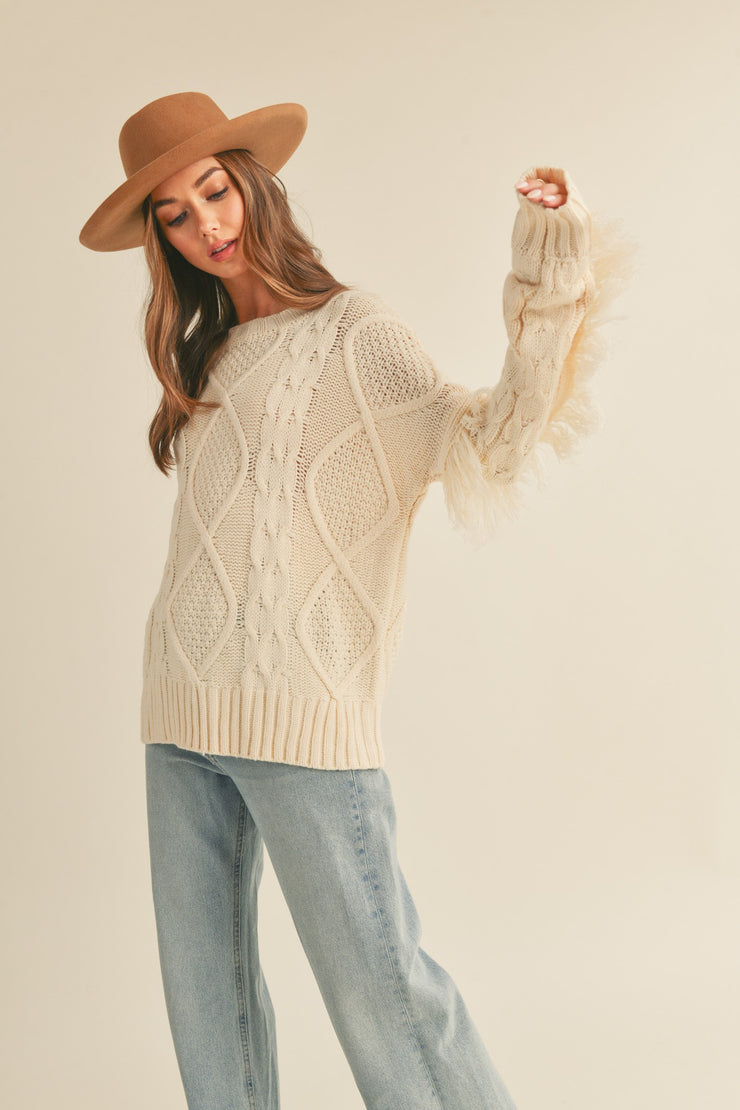 Fringe Benefits Sweater