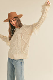 Fringe Benefits Sweater