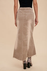 Minky Corduroy Skirt