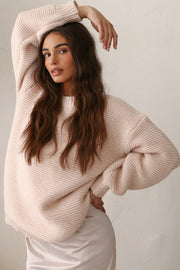 Rachel Champagne Sweater