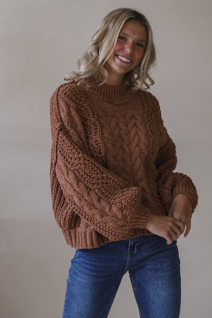 Burnt Toffee Sweater