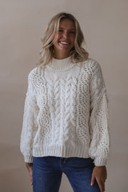 Burnt Oatmilk Sweater