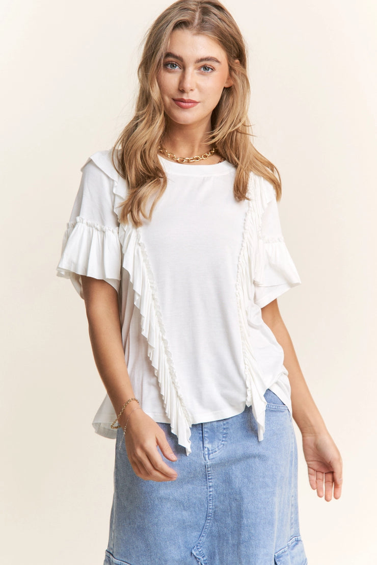Ruffled Daily Tee