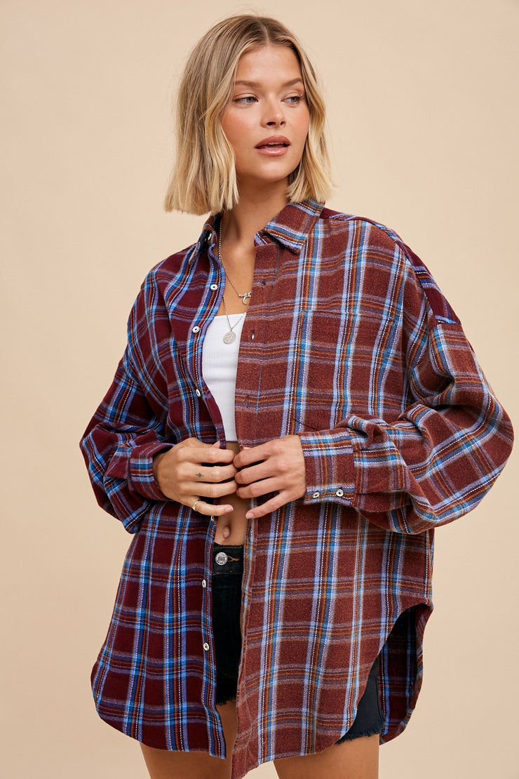 Monica Berry Double Plaid