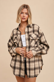 Burrow Plaid Shacket