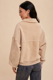 Lissa Sherpa Quarter Zip