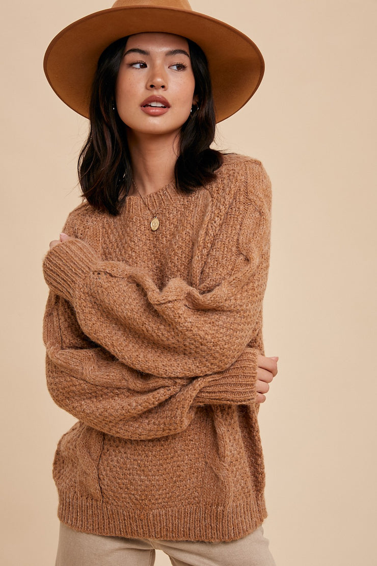 Cammie Camel Sweater