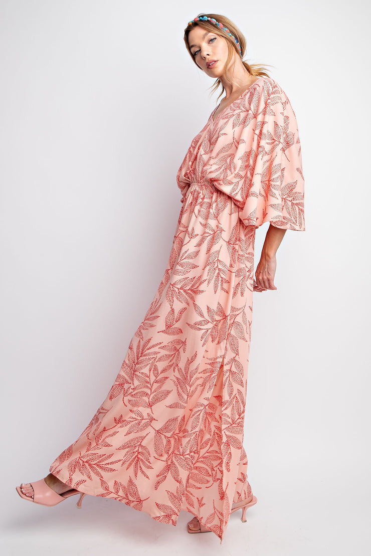 Peach Fizz Maxi Dress