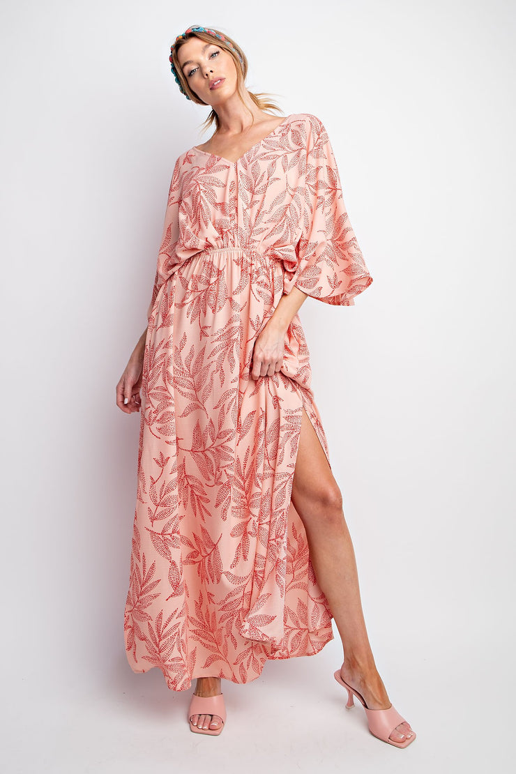 Peach Fizz Maxi Dress