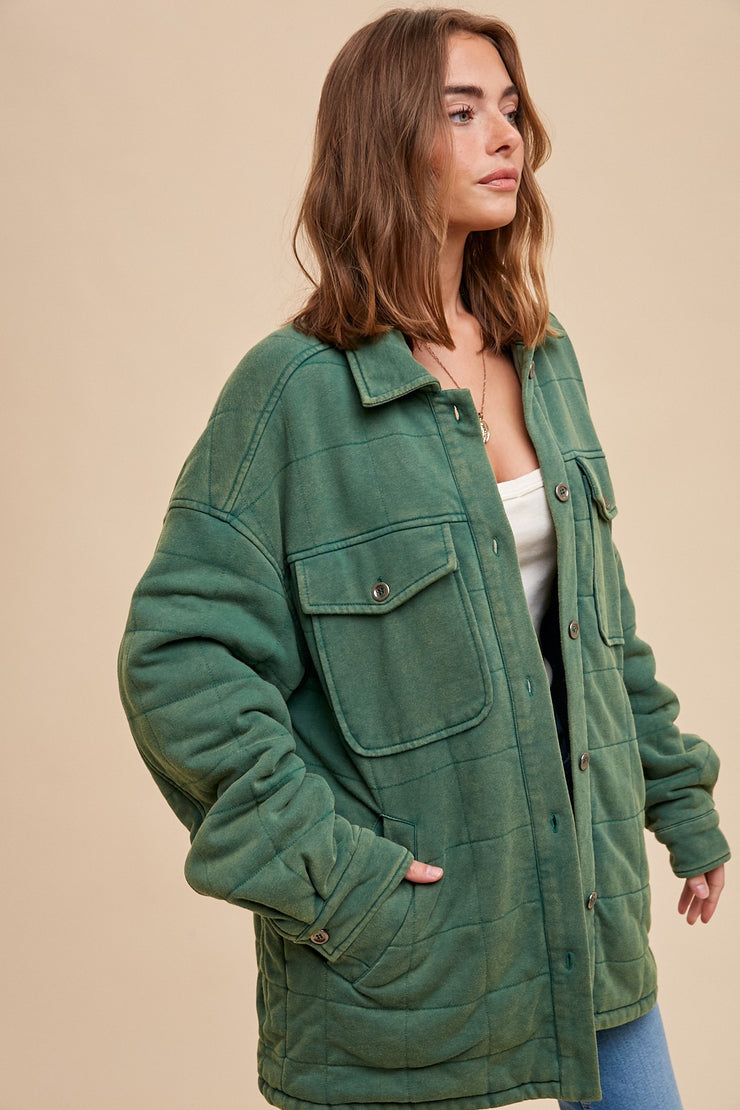 Evergreen Quilted Jacket