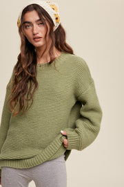 Rachel Avocado Sweater