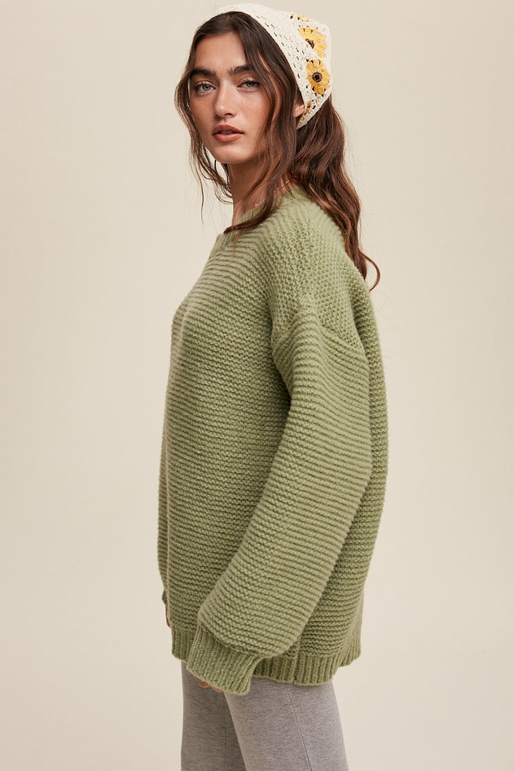 Rachel Avocado Sweater