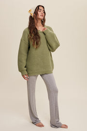 Rachel Avocado Sweater