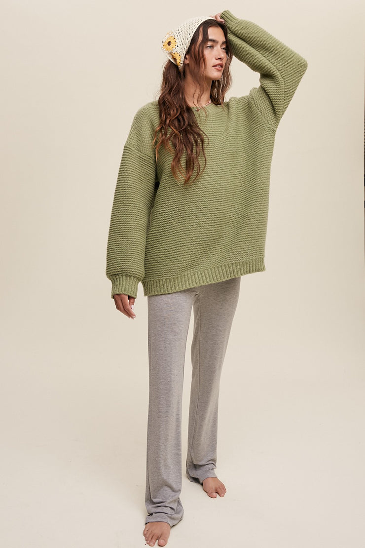 Rachel Avocado Sweater