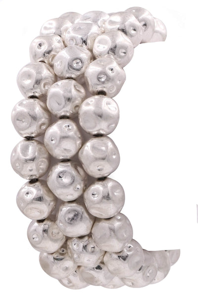 Matte Beaded Bracelet Stack
