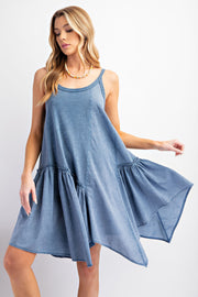 Denim Slub Dress