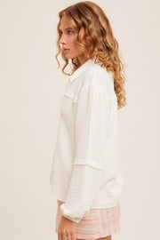 Valerie White Blouse