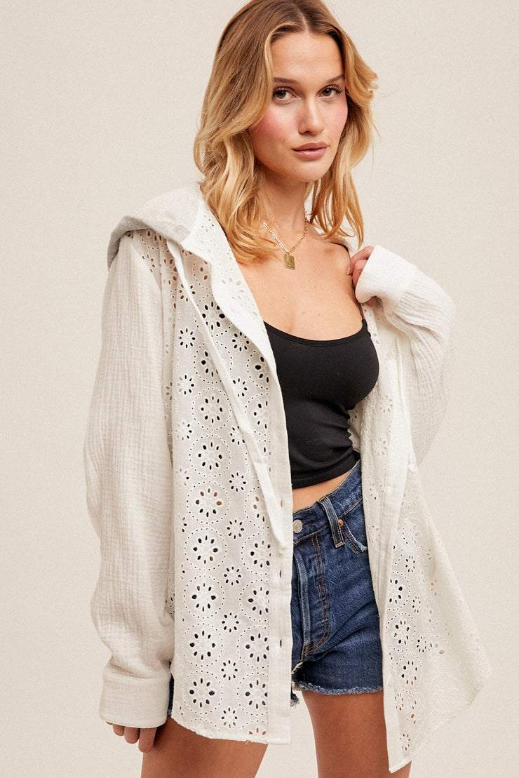 Eyelet Jacket